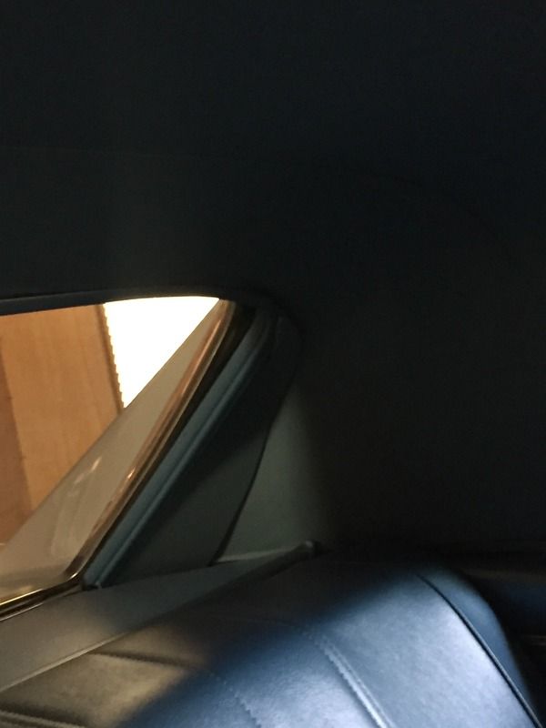 66 headliner plastic trim pieces Team Chevelle